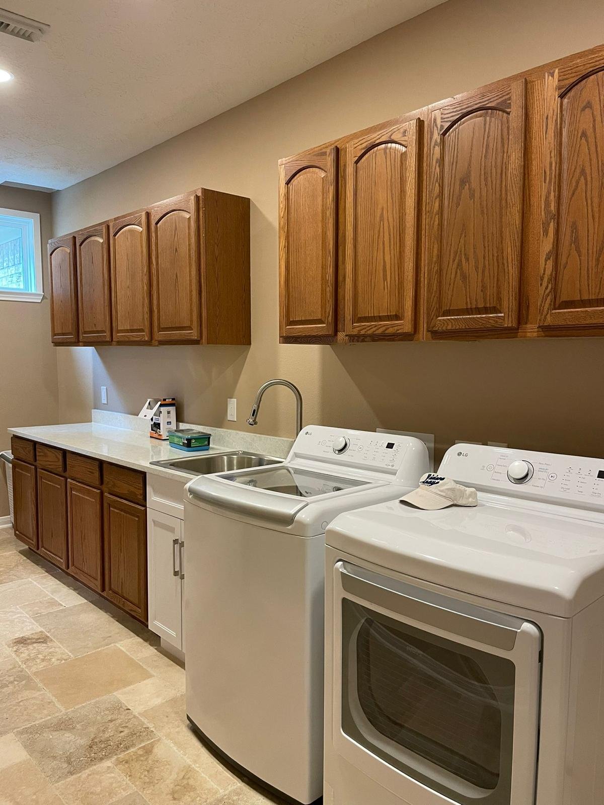 Commercial laundry room renovation in Humble apartment complex